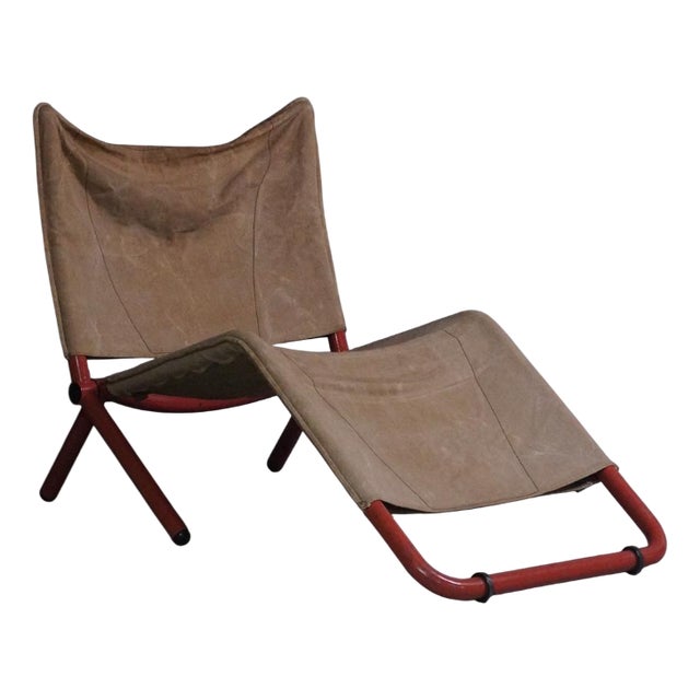 Plenair Series Chaise Lounge by T. Ammanati and G. Vitelli for Brunati, 1980s For Sale