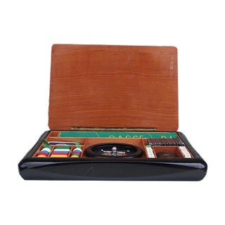 Game Box with Roulette Depicting the City of Venice, 1960s For Sale