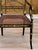 Black Set of Four English Regency Black Lacquer Dining Chairs With Gilt Decoration For Sale - Image 8 of 16
