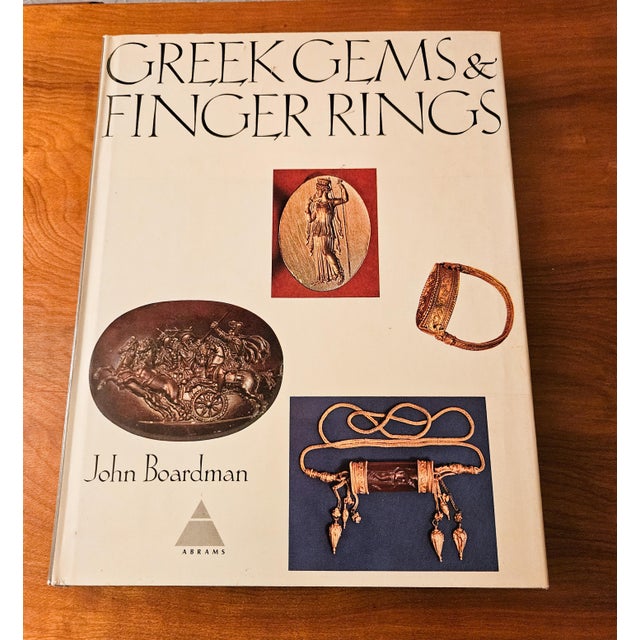 1970s Greek Gems & Finger Rings Art Book John Boardman Early Bronze Age to Late Classical Coffee Table Book For Sale - Image 11 of 11