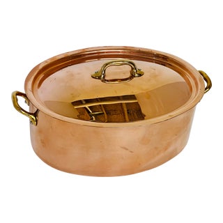 12 9 5 Mauviel Cuprinox Copper Casserole For Sale