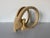 Striking 1980s sculptural ceramic gazelle or ram’s head by Jaru. Featuring a stylized animal head framed by dramatic...