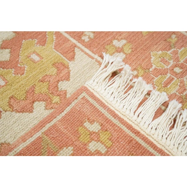 Beige Sumak Rug 4'1'' X 6'1'' For Sale - Image 8 of 9