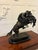Antique Bronze Cowboy on Bucking Horse Figurine, 1920 For Sale - Image 3 of 13