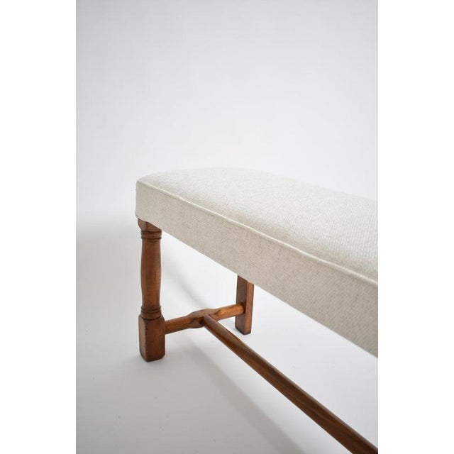 Beechwood Piano Stool, 1910s For Sale - Image 4 of 5