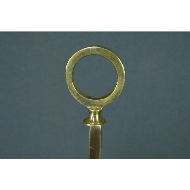 Metal Early 20th Century Bouillotte Lamp with 2 Lights For Sale - Image 7 of 18