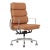 Eames for Herman Miller Aluminum Group Soft Pad Brown Office Chair For Sale