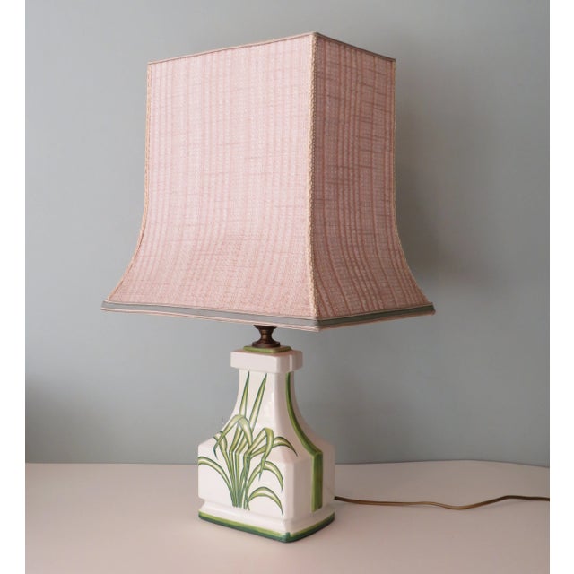 Large Ceramic Table Lamp, France, 1970s For Sale - Image 4 of 10