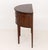 Wood Baker Furniture Mahogany Demilune Console Table For Sale - Image 7 of 8