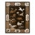 Elegant Brown Color With Expressionist Design Horses Chinese Antique Pictorial Rug For Sale
