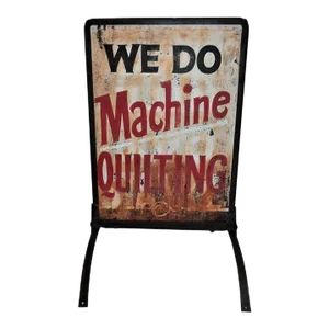 Early 20th Century Original Painted Street Sign