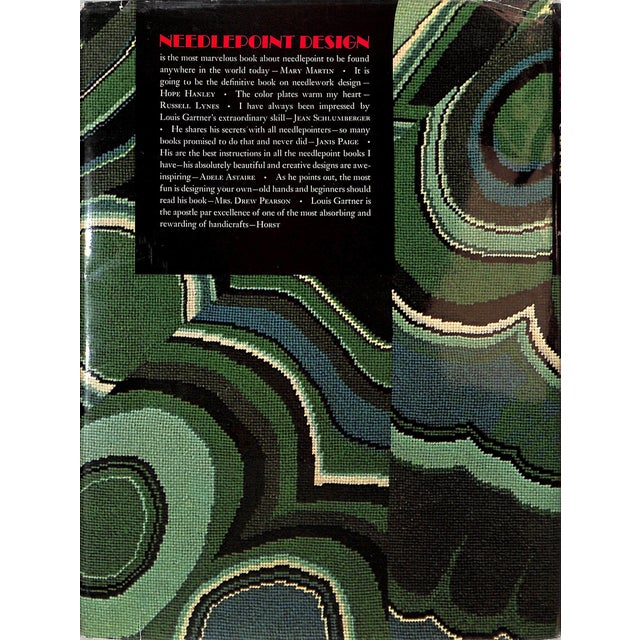 "Needlepoint Design" 1970 Gartner, Louis J. Jr. For Sale - Image 11 of 12