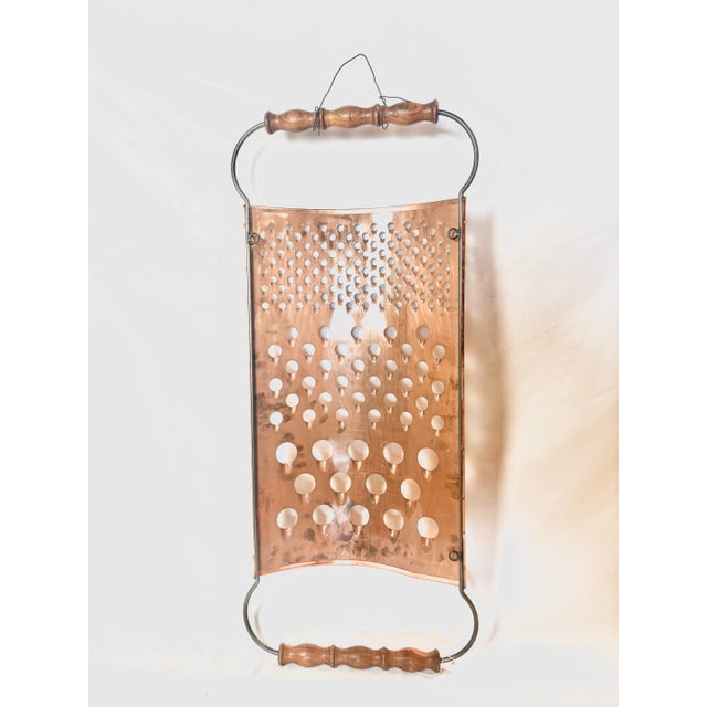 Curtis Jere Oversized Cheese Grater Wall Sculpture For Sale - Image 9 of 10