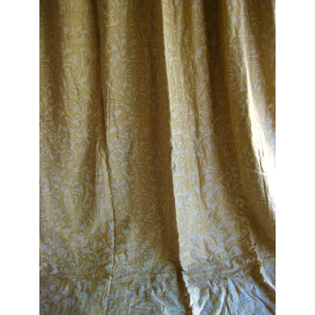 Textile Vintage Fortuny Ucelli Curtain-Drapery Panel For Sale - Image 7 of 11