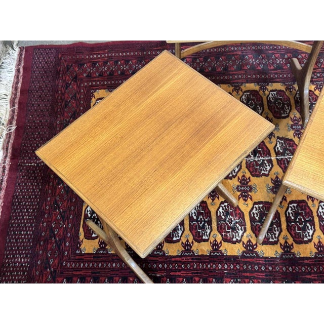 Wood Nesting Teak Tables by G-Plan, 1970s, Set of 3 For Sale - Image 7 of 14
