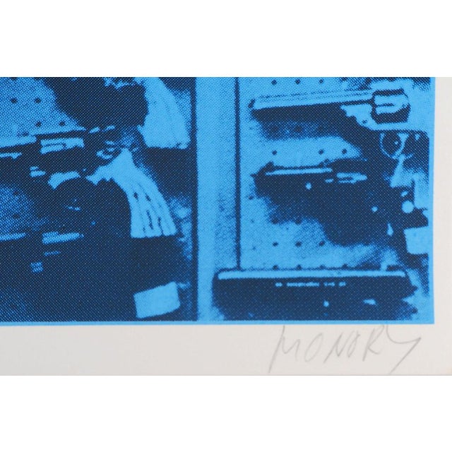 Modern Jacques Monory, The Pistols, Original Silkscreen Print For Sale - Image 3 of 5