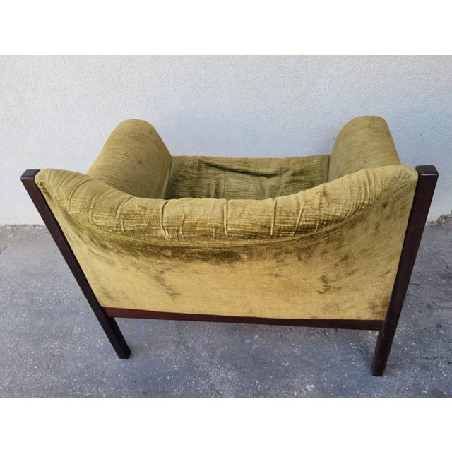 Tito Agnoli Armchair attributed to Tito Agnoli for Cinova, Lissone, 1950s For Sale - Image 4 of 15