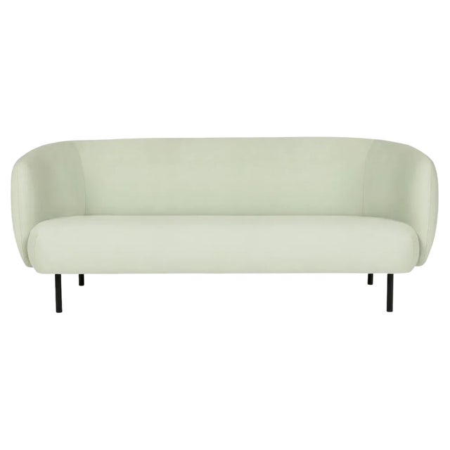Caper 3 Seater Sofa in Minty Grey by Warm Nordic For Sale