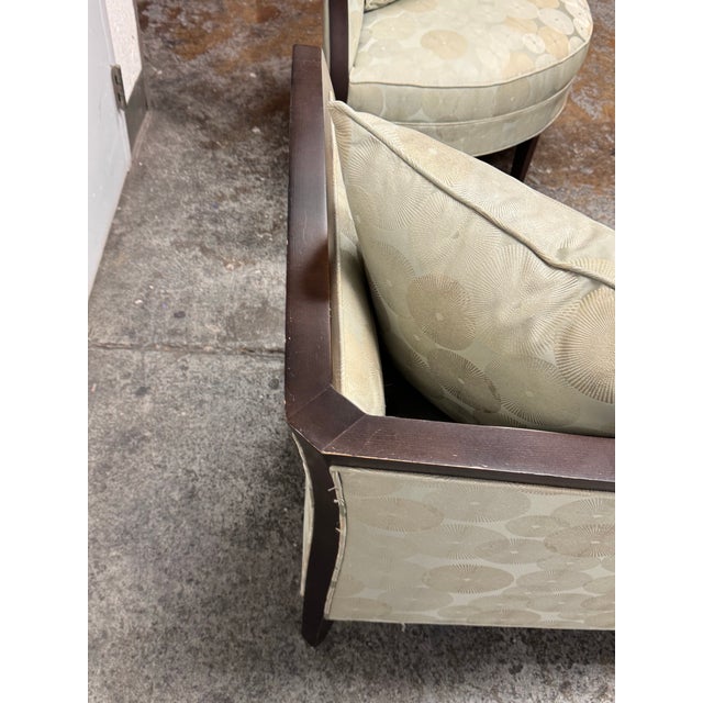Mitchell Gold Miranda Corner Chairs, Pair For Sale - Image 10 of 12
