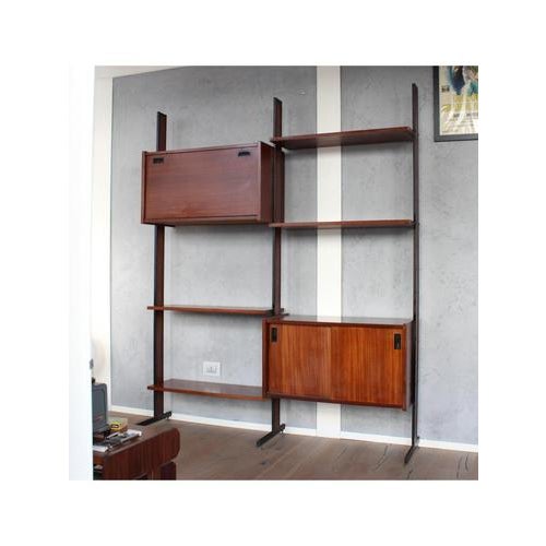 Vincenza 2-Module Bookcase, Italy, 1960s For Sale - Image 15 of 15