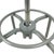 Industrial Vintage Industrial Adjustable Drafting Stool With Backrest and Footrest For Sale - Image 3 of 18
