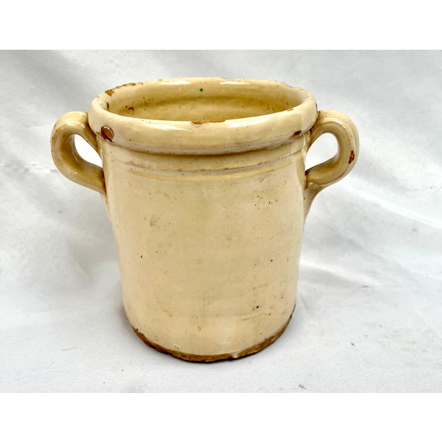 Antique Italian Handcrafted Ceramic Confit Pot For Sale - Image 10 of 10