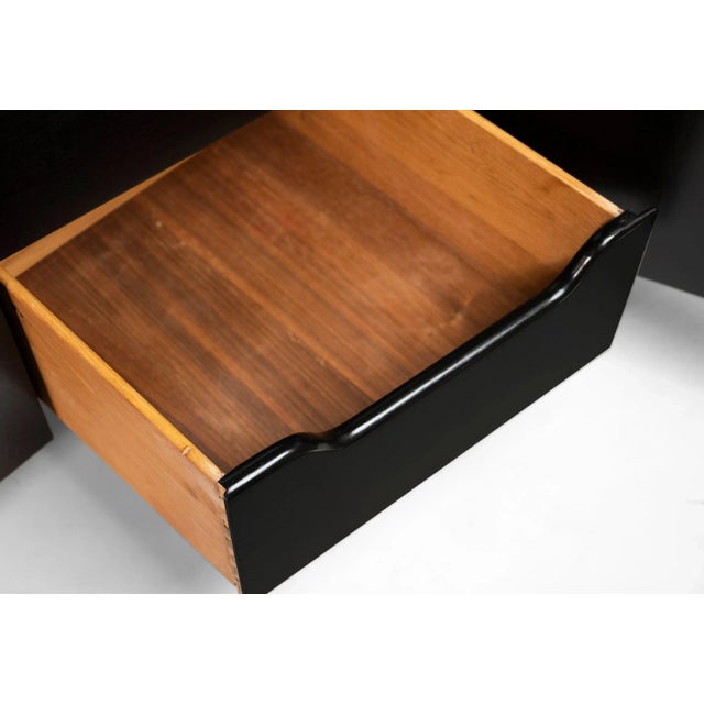 Ebonized Piet Hein Sculptural Dresser for Daniel Jones Inc. NYC. circa 1960 For Sale In Orlando - Image 6 of 10