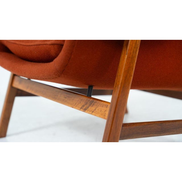 Mod. 849 Armchairs attributed to Gianfranco Frattini for Cassina, 1950s, Set of 2 For Sale - Image 9 of 15