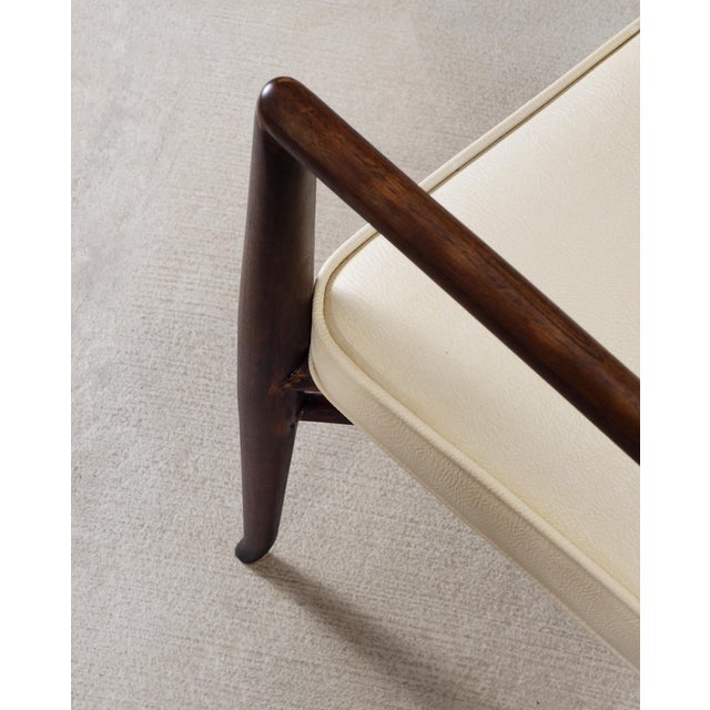 Set of Four T. H. Robsjohn-Gibbings Klismos Dining Armchairs For Sale - Image 17 of 18