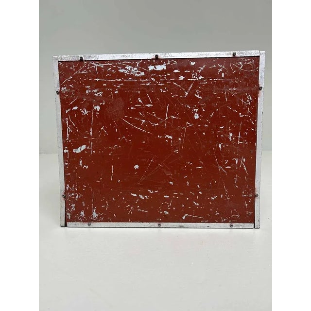 Black Shōwa Period Metal Drawer Cabinet, 1970s For Sale - Image 8 of 13