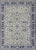 Floral Vintage Oushak in Blue and Cream With All-Over Design 8'0 X 10'7 For Sale - Image 13 of 13