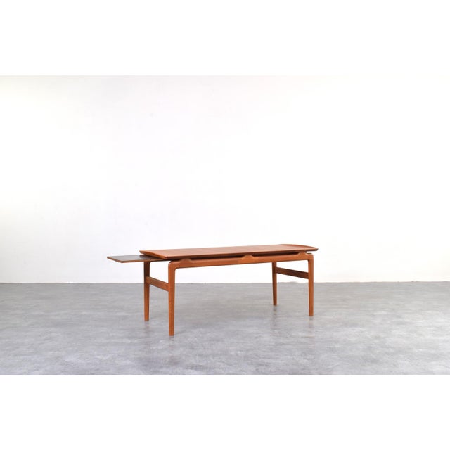 Mid-Century Modern Teak Model 640 Coffee Table by Peter Hvidt & Orla Mølgaard-Nielsen for France & Søn, 1950s For Sale - Image 3 of 13