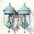 Metal Pair of Vintage Solid Brass Wall Lanterns /Sconces 22”x10”x11”.5 For Sale - Image 7 of 16