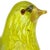Mid 20th Century Murano Barovier Toso Vintage Canary Yellow Gold Flecks Italian Art Glass Love Birds Figurine Sculpture For Sale - Image 5 of 7