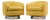 Milo Baughman for Thayer Coggin Roxy Mid Century Chrome Barrel Swivel Lounge Chairs - Pair For Sale