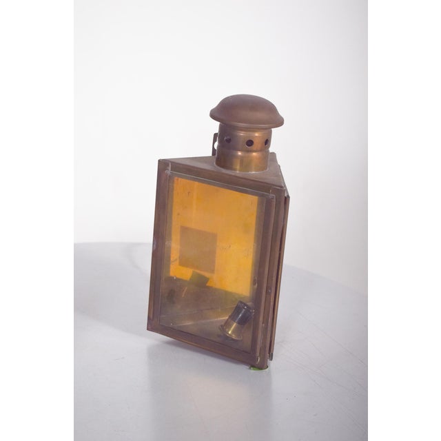 Danish Copper and Glass Street Lanterns, 1950 For Sale - Image 6 of 9