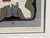 Cream 1959 Jun'ichiro Sekino Pencil-Signed Japanese Woodblock Print, "Young Girl With Two Cardinals" - Framed For Sale - Image 8 of 10