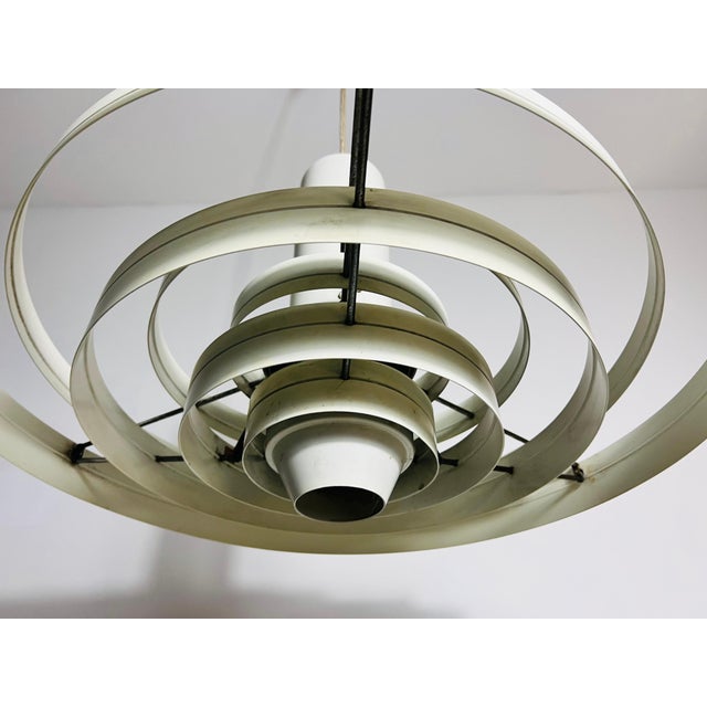White „Fibonacci“ Pendant Lamp by Fog & Morup, 1960s, Denmark For Sale - Image 12 of 12