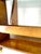 Vintage Mid-Century Modern Wood Bookcase With Brass-Capped Feet For Sale - Image 11 of 12