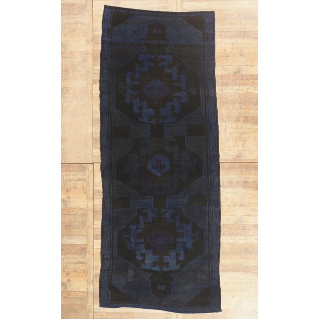 Vintage Turkish Overdyed Oushak Rug, 05'09 X 14'05 For Sale - Image 10 of 10