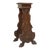 Late 1800's Antique Hall Italian Renaissance Revival Walnut Pedestal / Stand For Sale