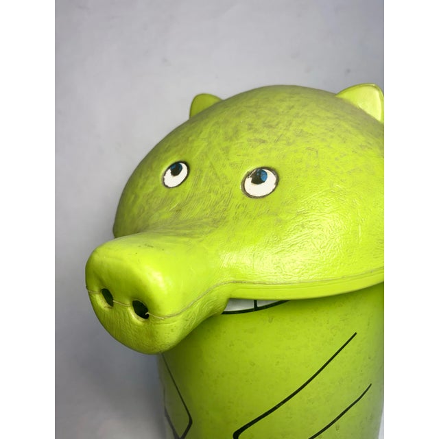 Mid 20th Century Mid 20th Century Quirky Custom Pig Trash Can For Sale - Image 5 of 9