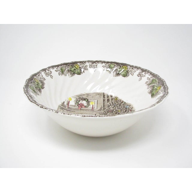 Vintage Johnson Brothers Merry Christmas Tree Holiday Dinnerware Set