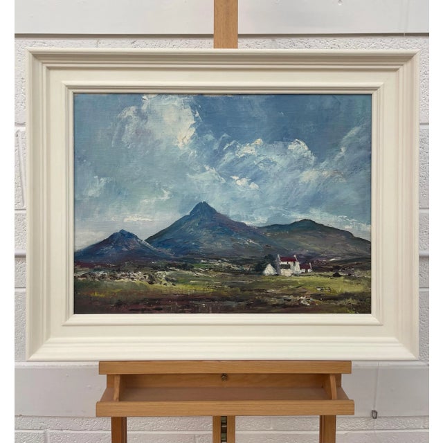 Denis Thornton, Original Post-War Oil Painting of Stormy Day in Kerry Ireland by Irish Artist, 1980 Circa For Sale - Image 4 of 12