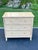 Petite Three Drawer Blonde Wicker and Wood Chest. Perfect for a small bedroom or bathroom . Dimensions: Height: 30.5 in...