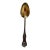 Late 19th Century Charles II by Dominick and Haff Gold Wash Sterling Demitasse Spoon For Sale