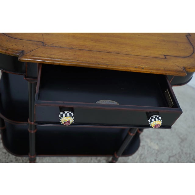 Theodore Alexander Theodore Alexander Console W. Mackenzie Childs Hardware For Sale - Image 4 of 12