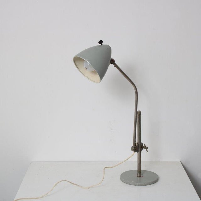Industrial Adjustable Desk Lamp from Hala, Netherlands, 1950s For Sale - Image 18 of 18