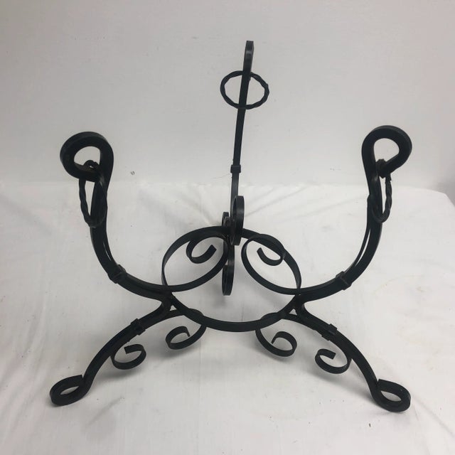 Mid 20th Century Mid 20th Century Brass and Copper Bowl on Stand For Sale - Image 5 of 7