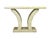 Mid-Century Modern 1960s Sculptural Marble Console Table Signed “G. Brunner Original” For Sale - Image 3 of 8